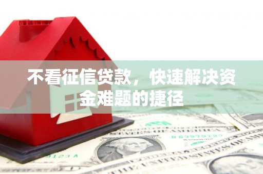 山城不看征信贷款，快速解决资金难题的捷径