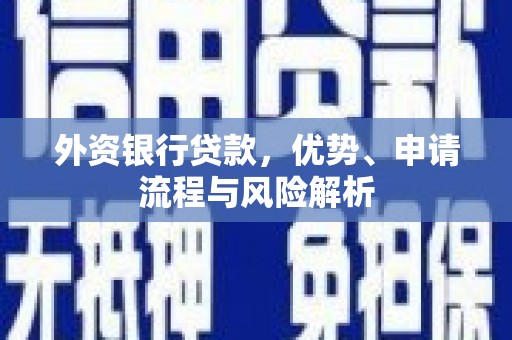 山城外资银行贷款，优势、申请流程与风险解析