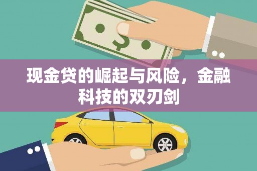 山城现金贷的崛起与风险，金融科技的双刃剑
