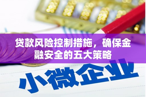 山城贷款风险控制措施，确保金融安全的五大策略