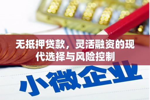 山城无抵押贷款，灵活融资的现代选择与风险控制