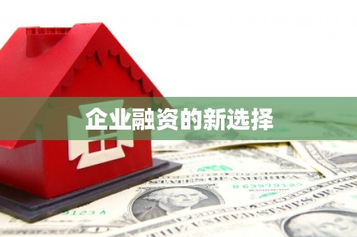 山城企业融资的新选择