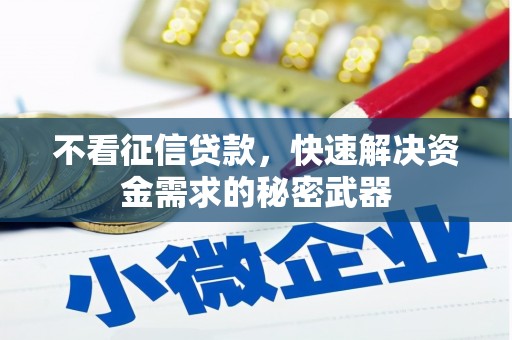 山城不看征信贷款，快速解决资金需求的秘密武器