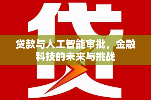 山城贷款与人工智能审批，金融科技的未来与挑战