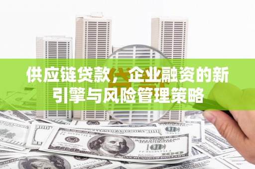 山城供应链贷款，企业融资的新引擎与风险管理策略