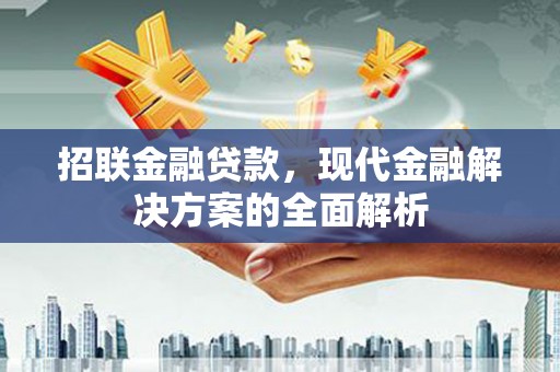 山城招联金融贷款，现代金融解决方案的全面解析