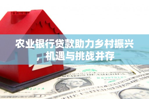 山城农业银行贷款助力乡村振兴，机遇与挑战并存