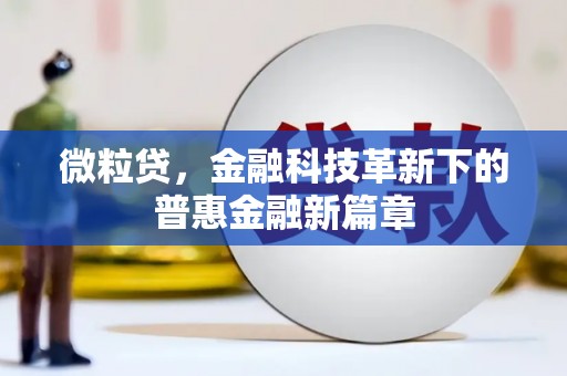 山城微粒贷，金融科技革新下的普惠金融新篇章