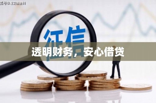 山城透明财务，安心借贷
