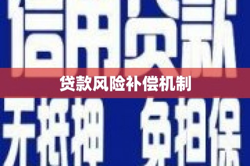 山城贷款风险补偿机制