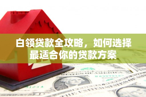 山城白领贷款全攻略，如何选择最适合你的贷款方案