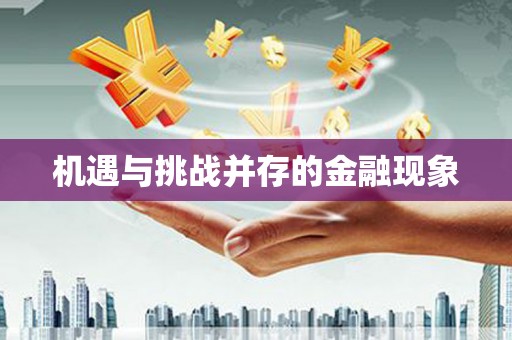山城机遇与挑战并存的金融现象