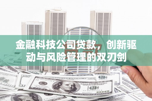 山城金融科技公司贷款，创新驱动与风险管理的双刃剑